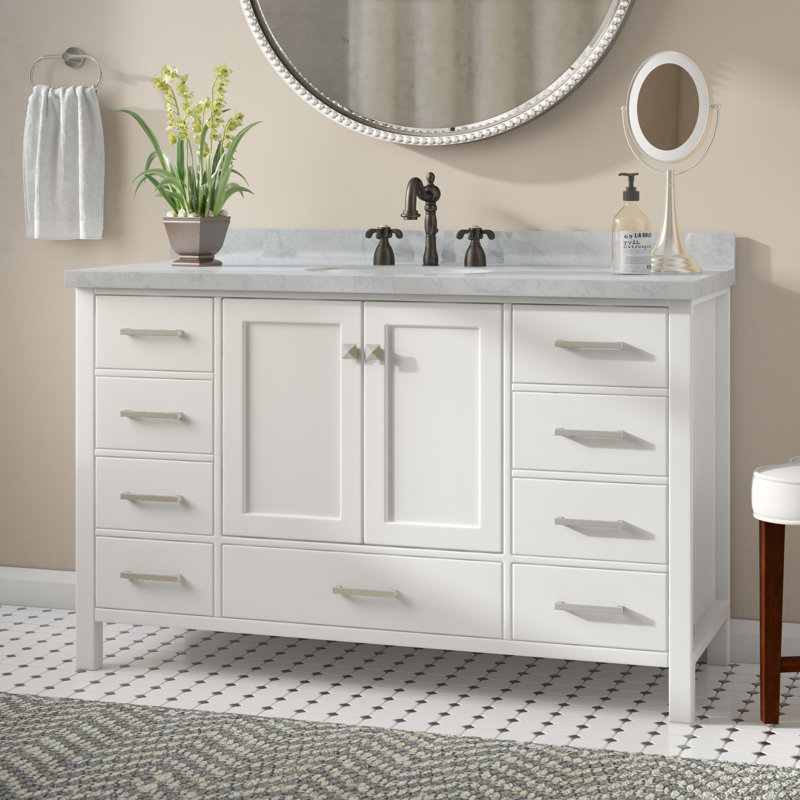 Latitude Run® Amariani 55" Single Bathroom Vanity Set & Reviews Wayfair